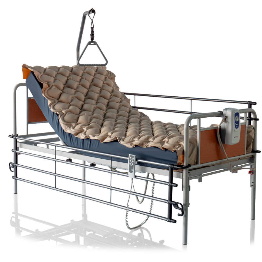 letto elettrici con materasso antidecubito ad aria